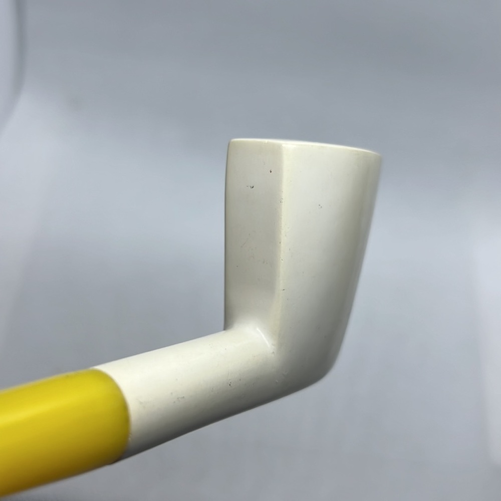UNUSUAL FLAT DESIGNED MEERSCHAUM PIPE HAND CARVED VINTAGE - Picture 7 of 13
